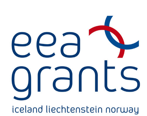 Logo EEA Grants. Islandia, Lichtenstein, Norwegia.