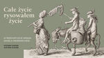 Grafika z jasnooliwkowym tłem i fragmentem XVIII-wiecznej ryciny Daniela Chodowieckiego. Przedstawia postacie w historycznych strojach oraz jeźdźców na osłach, pozostawiając dużo wolnej przestrzeni na tekst.